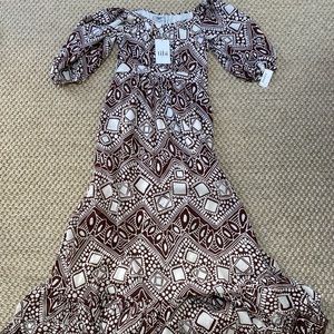 Tibi Maxi Dress Size 4. NWT